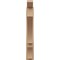 Ekena Millwork 5 1/2-in W x 26-in D x 38-in H Balboa Slat Rough Cedar Woodgrain TimberThane Outlooker, Primed Tan OUTUR055X26X38BOA24RCPR - alternate 5